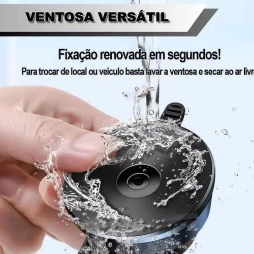 Suporte Para Celular Universal - Ventosa Preto