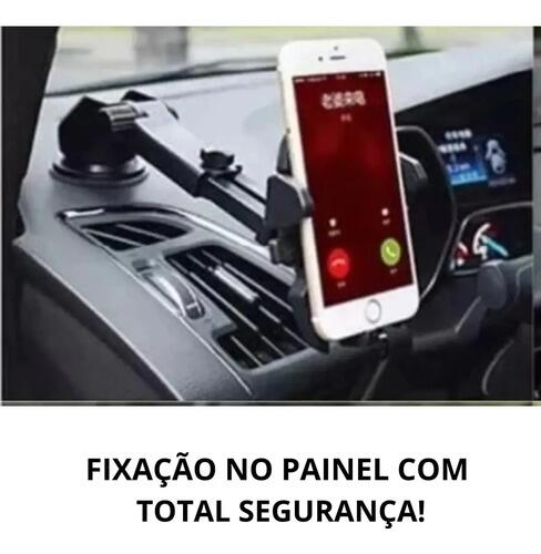 Suporte Para Celular Universal - Ventosa Preto