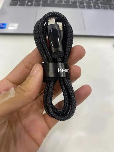 Cabo Kaidi Kd-104cl Tipo C Para Lightning 1m Nylon Digital