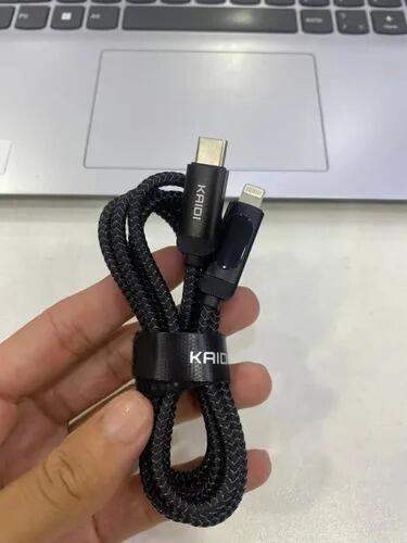 Cabo Kaidi Kd-104cl Tipo C Para Lightning 1m Nylon Digital