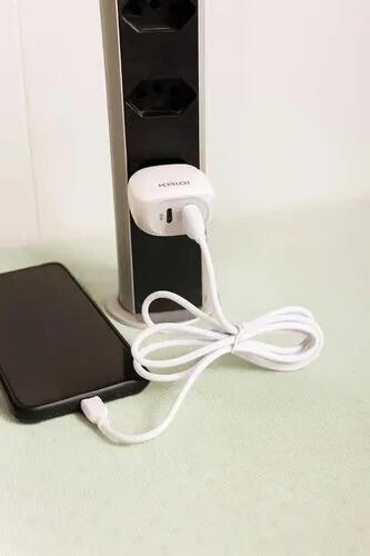 Carregador Turbo 20w Kaidi Kd-106a Usb Cabo Para iPhone