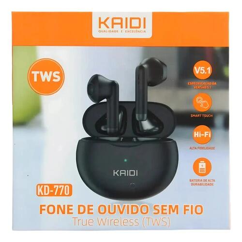 Fone De Ouvido Bluetooth P/ Celular Sem Fio Kaidi Tws