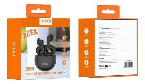 Fone De Ouvido Bluetooth P/ Celular Sem Fio Kaidi Tws