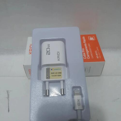Carregador Turbo 20w Type-c / Lightning Kaidi - Kd-661cl