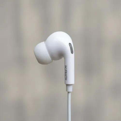 Fone De Ouvido Kaidi Com Fio Kd-728 Branco Estéreo 3.5mm