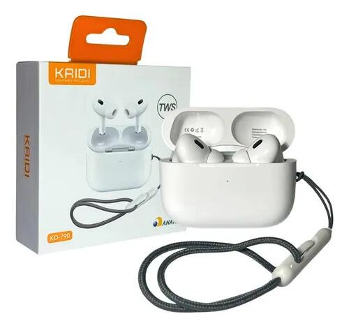 Fone De Ouvido Bluetooth - Kd-790 Tws | Sem Fio V5.4 Branco