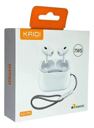 Fone De Ouvido Bluetooth - Kd-790 Tws | Sem Fio V5.4 Branco