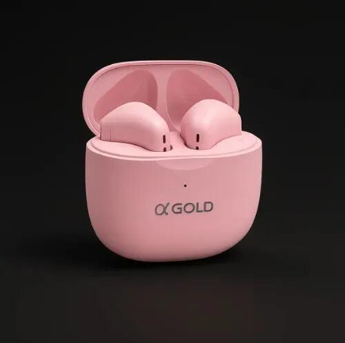 Fone Sem Fio Agold Fn-ba39 Bluetooth Alta Qualidade Rosa