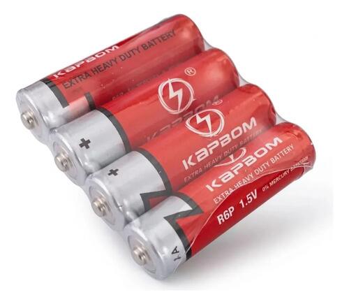 60 Pilhas Baterias 7AAA 1,5v Kapbom Palito Alcalina Hi-power
