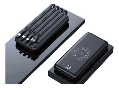 Power Bank A gold Bte-21 De 20000mah Indução Via Cabos