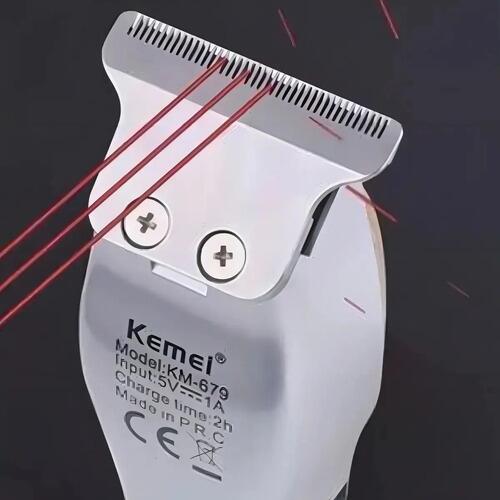 Máquina De Acabamento E Corte De Cabelo E Barba Kemei