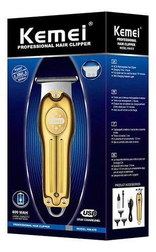 Máquina De Acabamento E Corte De Cabelo E Barba Kemei