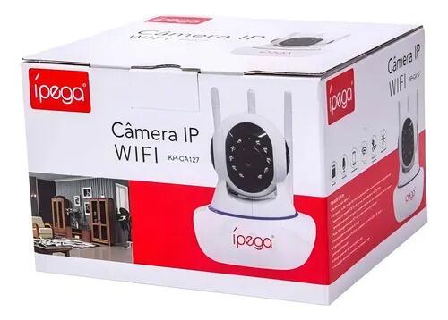 Câmera De Segurança Ipega Mo-ca127 1mp Branco Ptz Branco