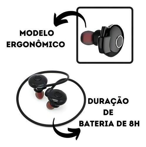 Fone De Ouvido Bluetooth Esportivo Kd-903 - Kaidi Cor Preto