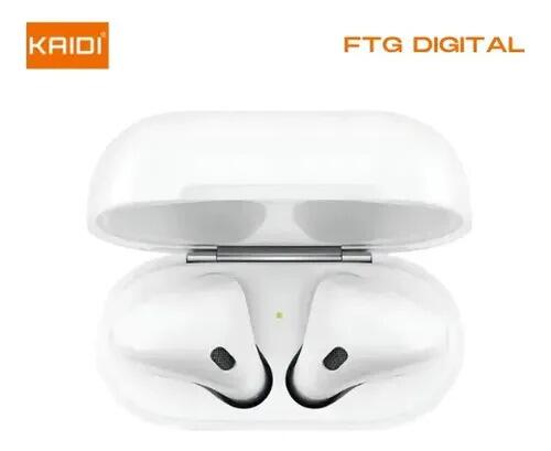 Fone De Ouvido Bluetooth Ante Ruído Hifi 5.4 Branco Kaidi