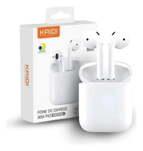 Fone De Ouvido Bluetooth Ante Ruído Hifi 5.4 Branco Kaidi Branco