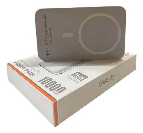 Carregador Por Indução 10000mah Magnético Para iPhone 7.5w
