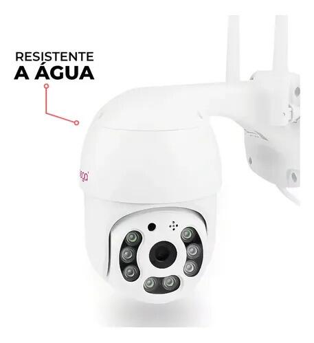 Câmera De Segurança Ip Ipega Wifi1080p Visão Noturna Ptz