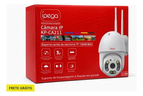 Câmera De Segurança Ip Ipega Wifi1080p Visão Noturna Ptz