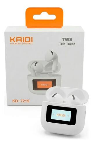 Fone De Ouvido Sem Fio Tws Tela Digital Kaidi Kd-7219