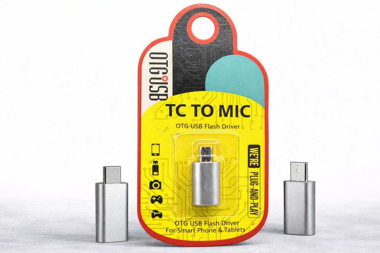 Adaptador OTG TC TO MICRO USB