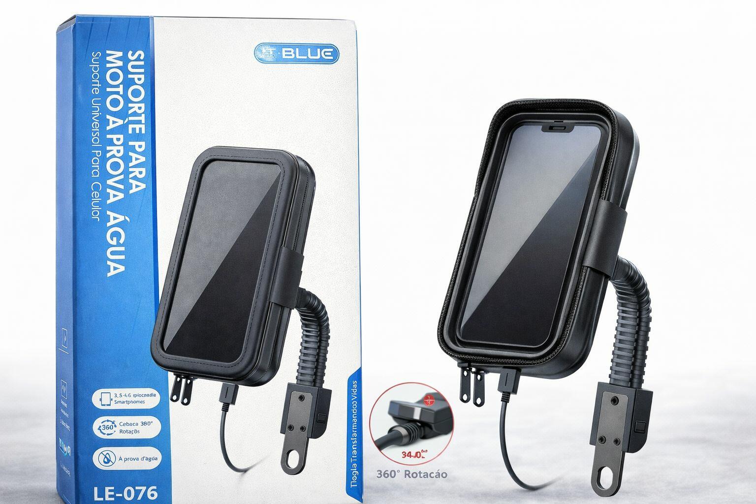 Suporte para Moto à Prova dÁgua IT-Blue LE-076