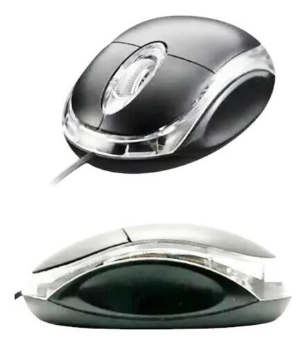 Mouse Lumisono Ergonômico A-153 Óptico C/fio A-tomex Preto