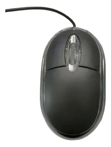 Mouse Lumisono Ergonômico A-153 Óptico C/fio A-tomex Preto