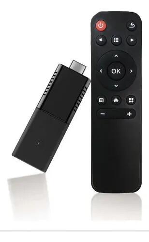 Tv Stick Android 14.0 4k Chromecast Wifi Tv Box Preto Padrão