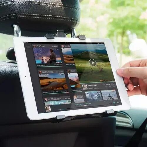 Suporte Tablet iPad Encosto Cabeça Banco Carro Passageiro
