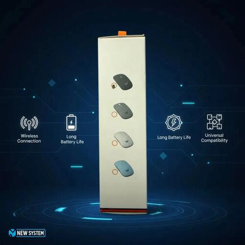 Mouse Sem Fio Bluetooth + 2.4g Usb Recarregável Para