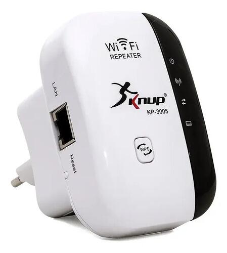 Repetidor Wifi Knup Kp-3005 4 Antenas 2.4ghz 300mbps 2 Lan 2