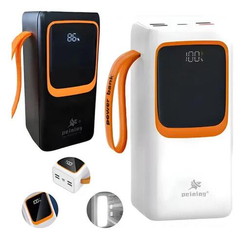 Carregador Power Bank 50.000mah Portátil Turbo Rápido A`gold Branco