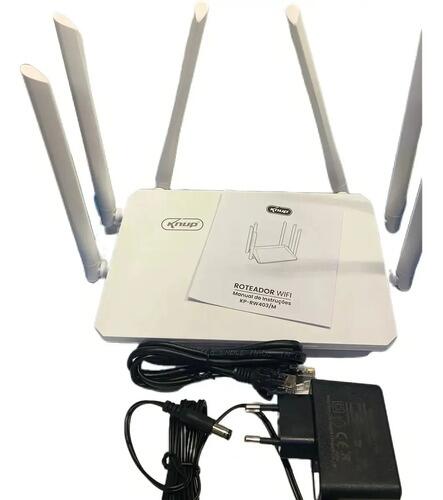 Roteador Wifi Knup Com 4 Antenas Para Ampliar Internet