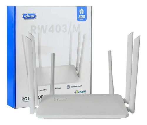 Roteador Wifi Knup Com 4 Antenas Para Ampliar Internet