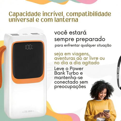 Power Bank 300000mah Carregador Portatil Turbo Original