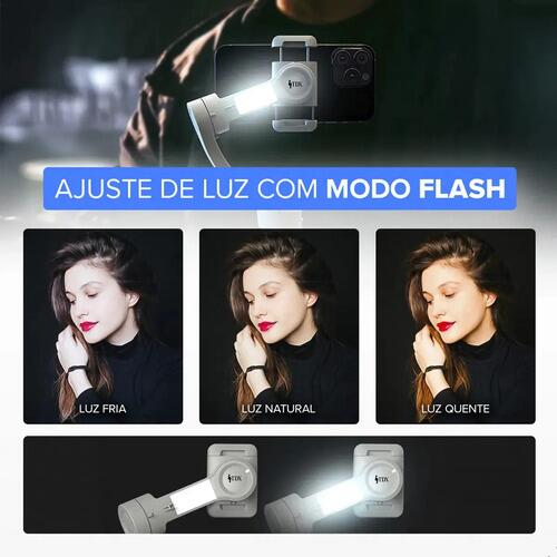 Estabilizador Celular Gimbal 3 Eixos Para Tripé Ia Video