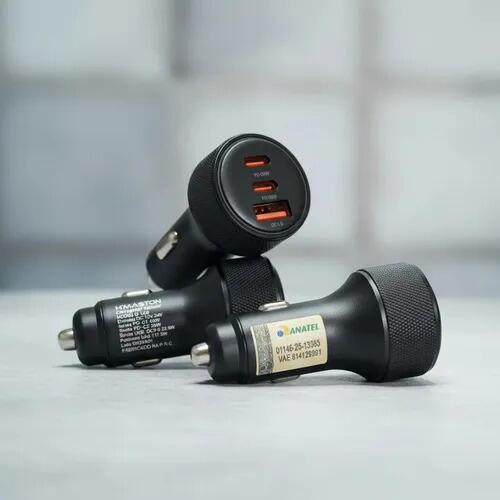 Carregador L28-4 Veicular Turbo 117.5w Com 3 Entrada