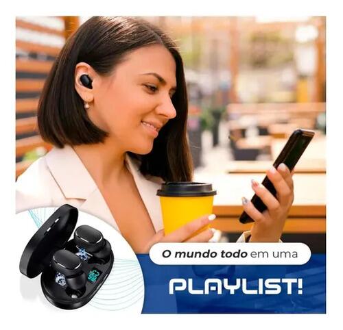 Fone Ouvido Bluetooth RS26 Sem Fio H Maston Digital Com Nf