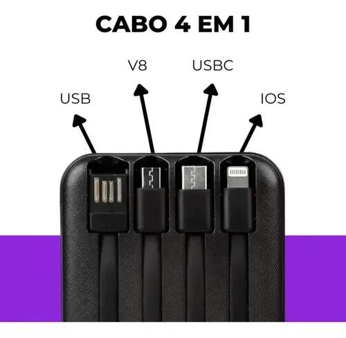 Power Bank BTE-05 Carregador Rápido 20000mah Bateria
