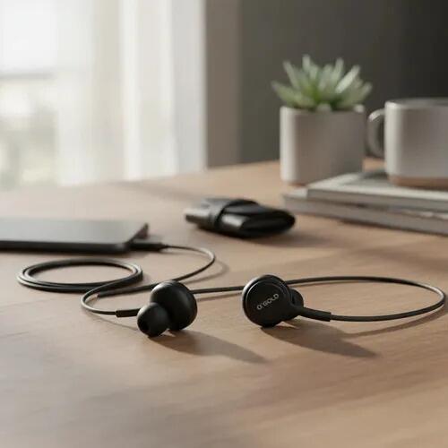 Fone De Ouvido FN-A61 Intra Auricular Tech Agold Preto