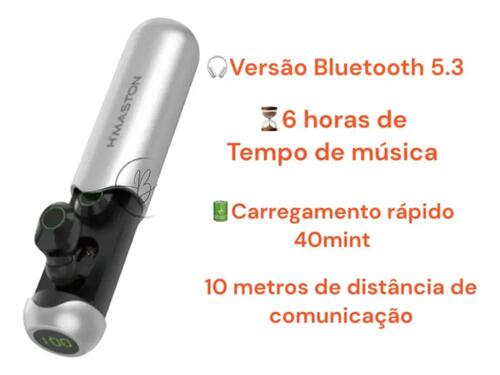 Fone Ouvido Sem Fio In-ear Bluetooth 5.3 H'maston Wireless
