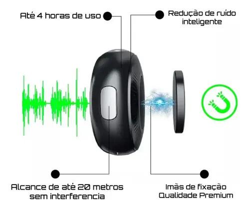 Microfone Lapela Sem Fio Profissional Kaidi P4-c Type-c