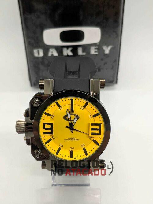 Relógio Oakley Gearbox Titanium Amarelo