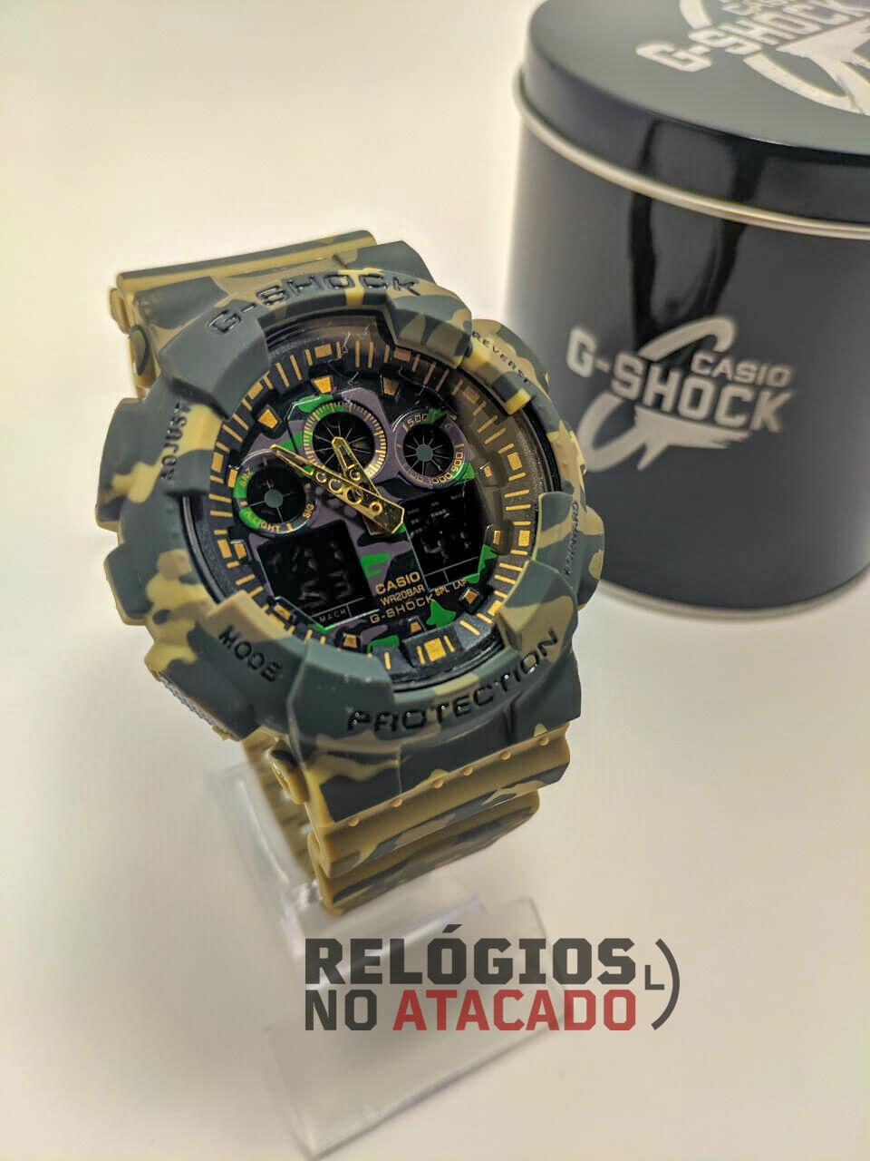 G-shock mudmaster GW1000 Preto P/ Laranja a prova dagua
