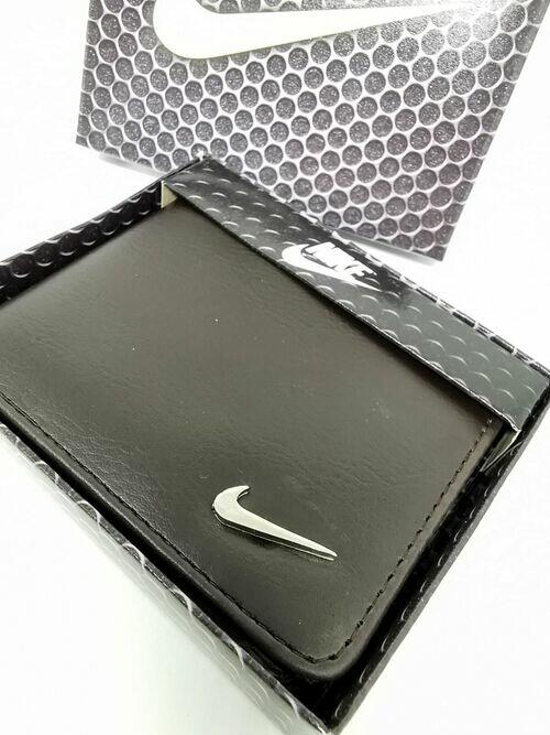 Carteira Nike Couro Sintético Preto