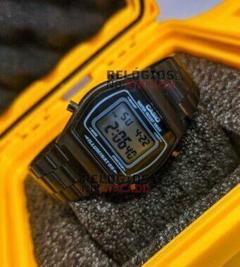 Casio vintage Linha Gold B640 Preto - unissex