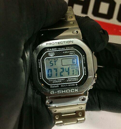 Relógio masculino G-Shock Metal GMW-B5000 Prata