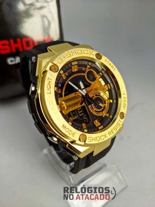 Relógio G-Shock Metal Light Dourado- A Prova d'água (100% Funcional)