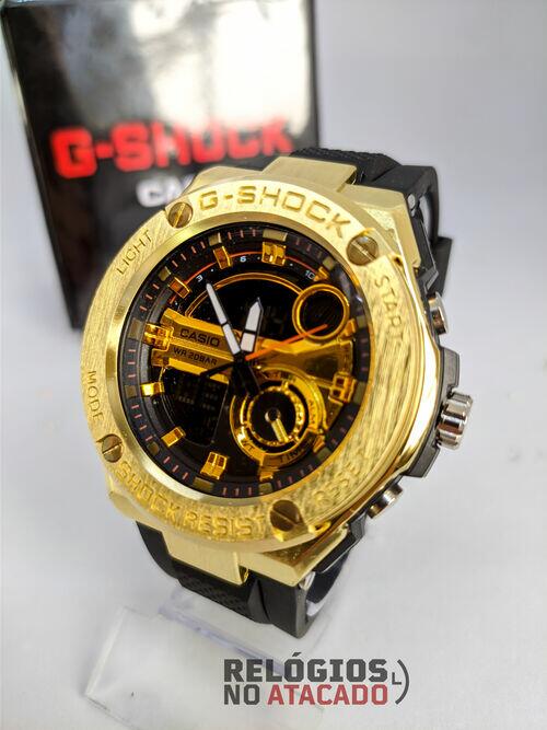 Relógio G-Shock Metal Light Dourado- A Prova d'água (100% Funcional)